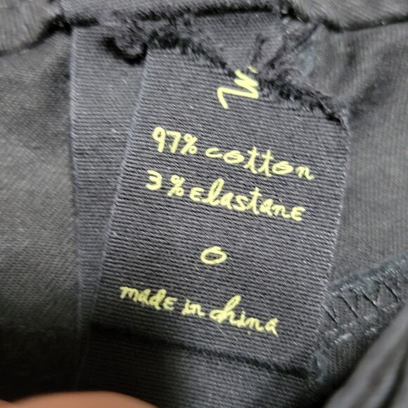 London Jean Black Boot-Cut Denim Jeans - Size 0 - Picture 6 of 6